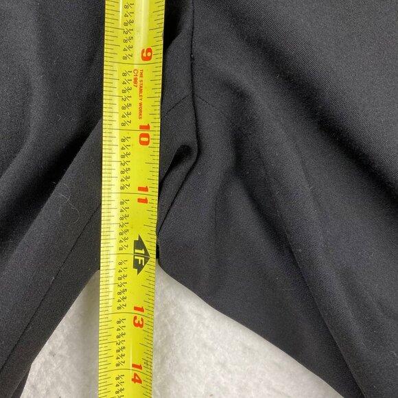 Black Button Polyester Rayon Blend - Picture 5 of 10